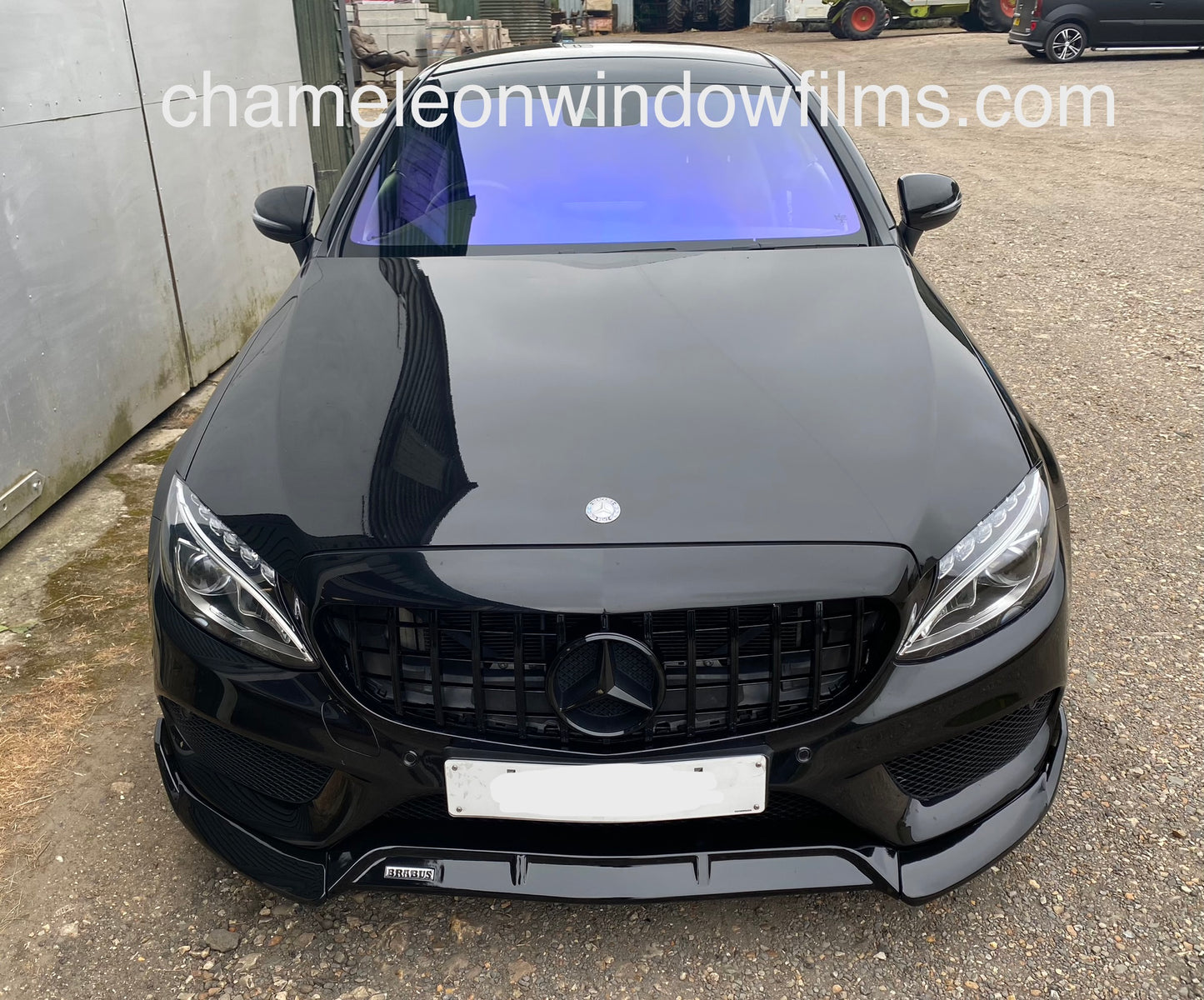 Blue-Purple Chameleon Window Film 85% VLT
